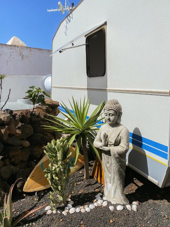 Glamping Caravan Lanzarote Tinajo Luaran gambar
